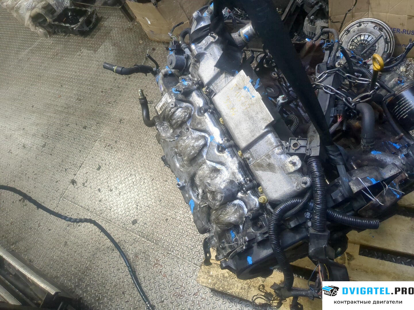 Двигатель Toyota Avensis 2 2003 - 2008 1CDFTV 2 л., Дизель, D-4D, артикул 9149125