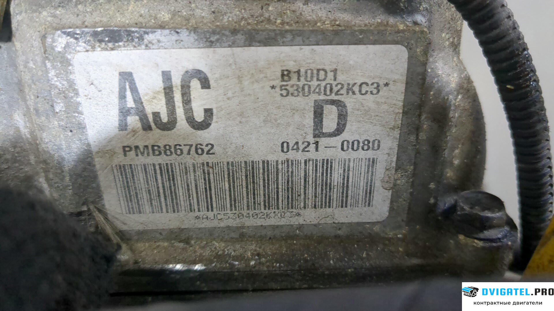 Двигатель Chevrolet Spark 2009 - н.в. B10D1 1 л., Бензин, Инжектор, артикул 8913077
