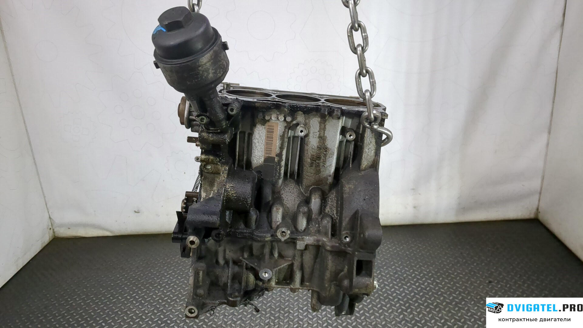 Шорт блок (Блок цилиндров) Volkswagen Polo 2001 - 2005 AZQ 1.2 л., Бензин, Инжектор, артикул 9212278