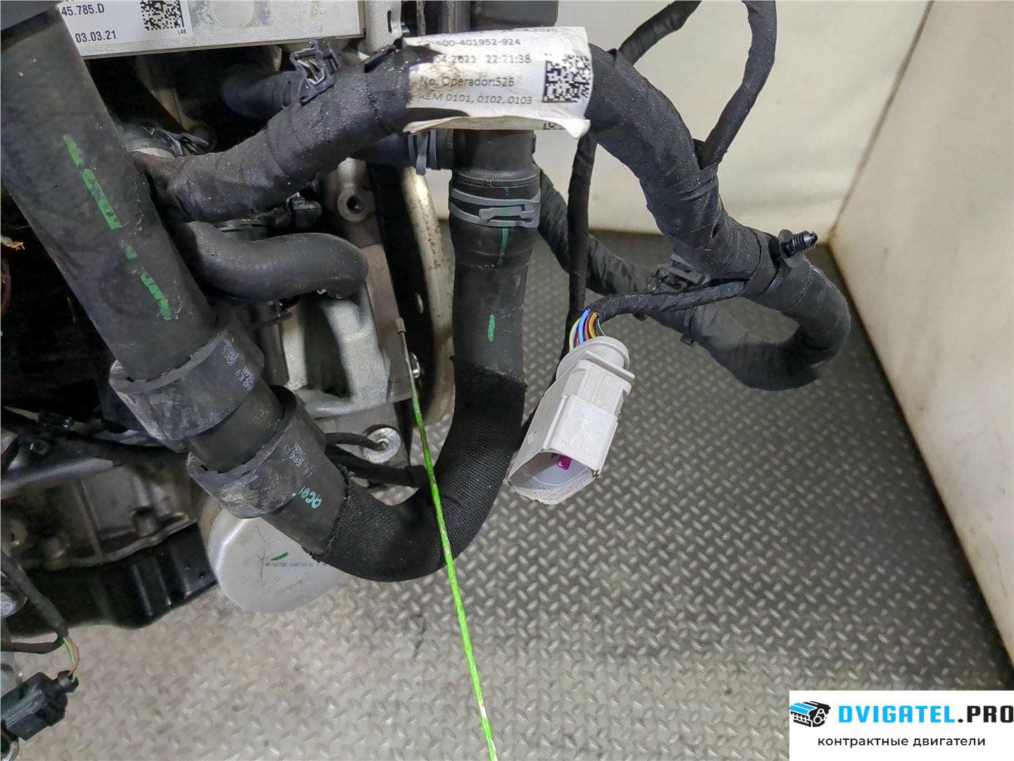 Двигатель Volkswagen Taos DNKA 1.5 л., Бензин, TSI, артикул 7877327