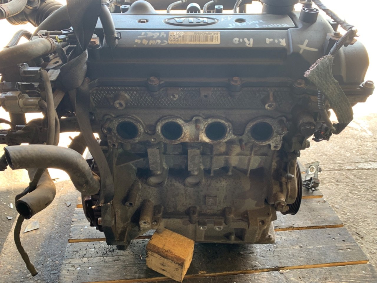 Двигатель G4LA Kia Rio 3 1.2 Бензин
