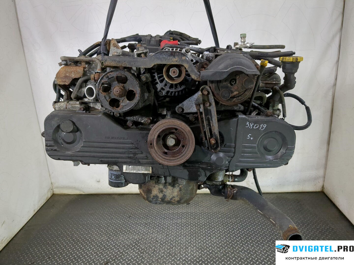 Двигатель Subaru Impreza G11 2000 - 2007 EJ201 2 л., Бензин, Инжектор, артикул 8700595