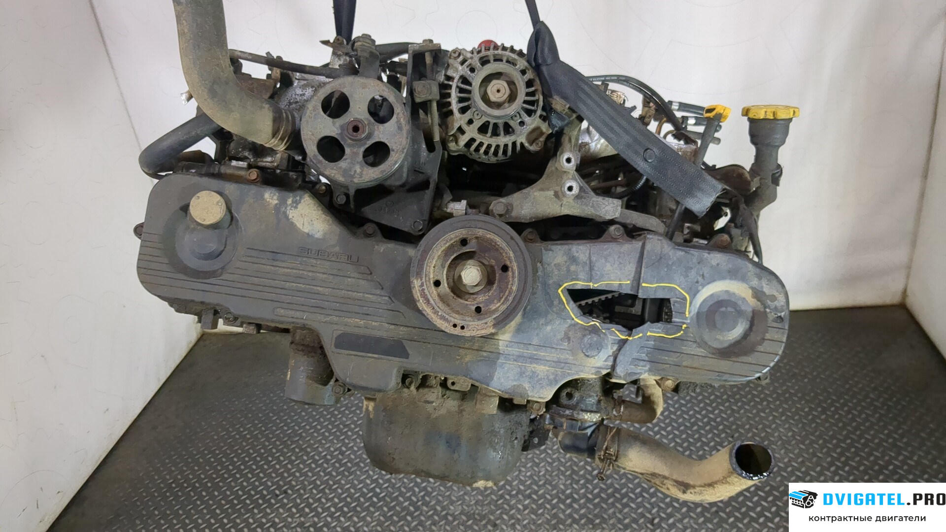 Двигатель Subaru Forester S11 2002 - 2007 EJ201 2 л., Бензин, Инжектор, артикул 8964281