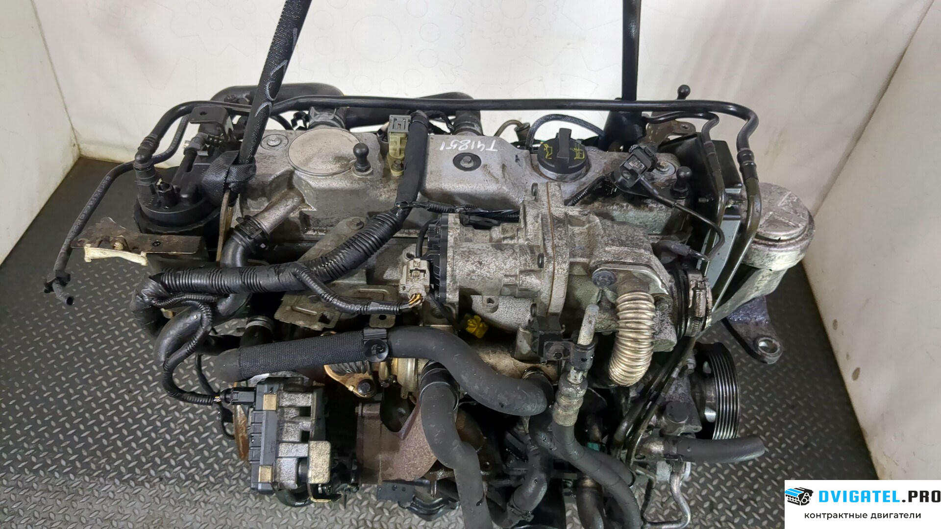 Двигатель Ford S-Max 2006 - 2010 QYWA 1.8 л., Дизель, TDCI, артикул 9061508