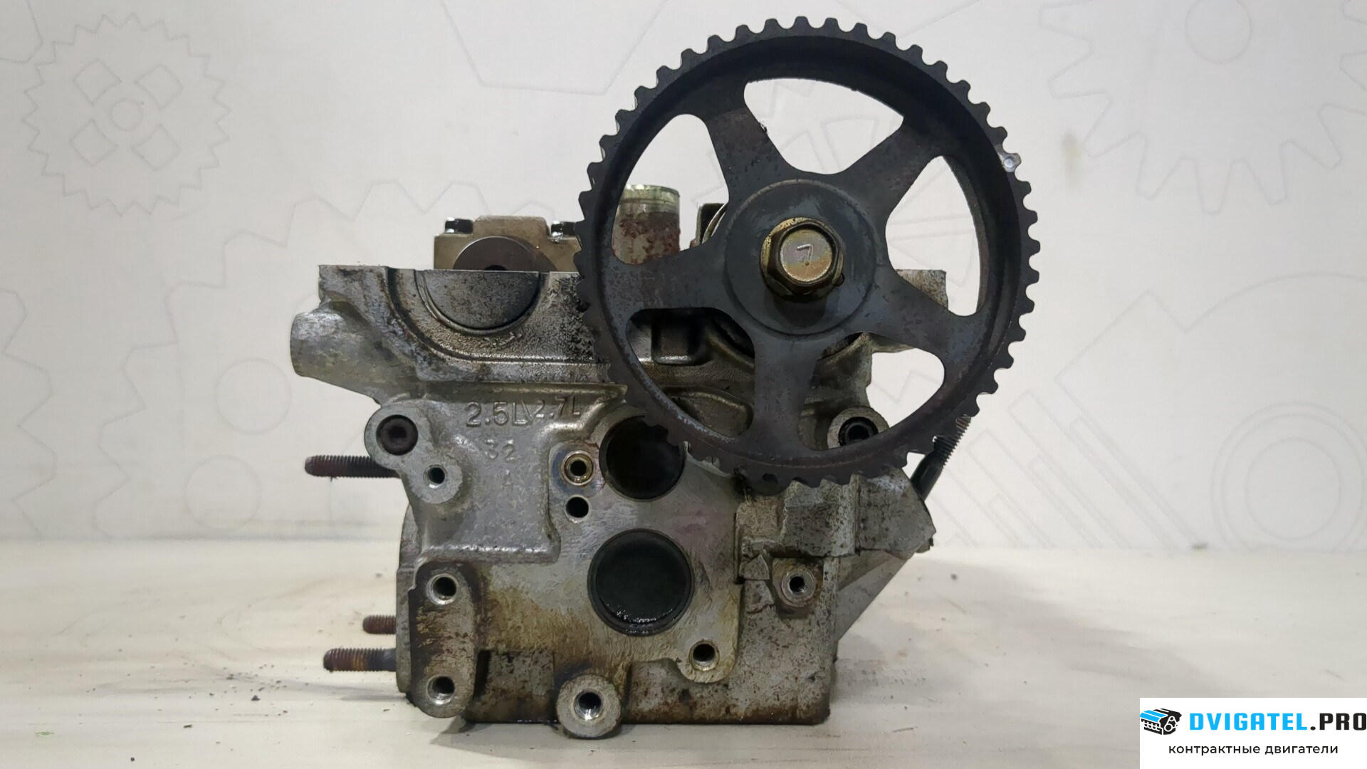 Головка блока цилиндров (ГБЦ) Hyundai Santa Fe 2000 - 2005 G6BA 2.7 л., Бензин, Инжектор, артикул 9143456