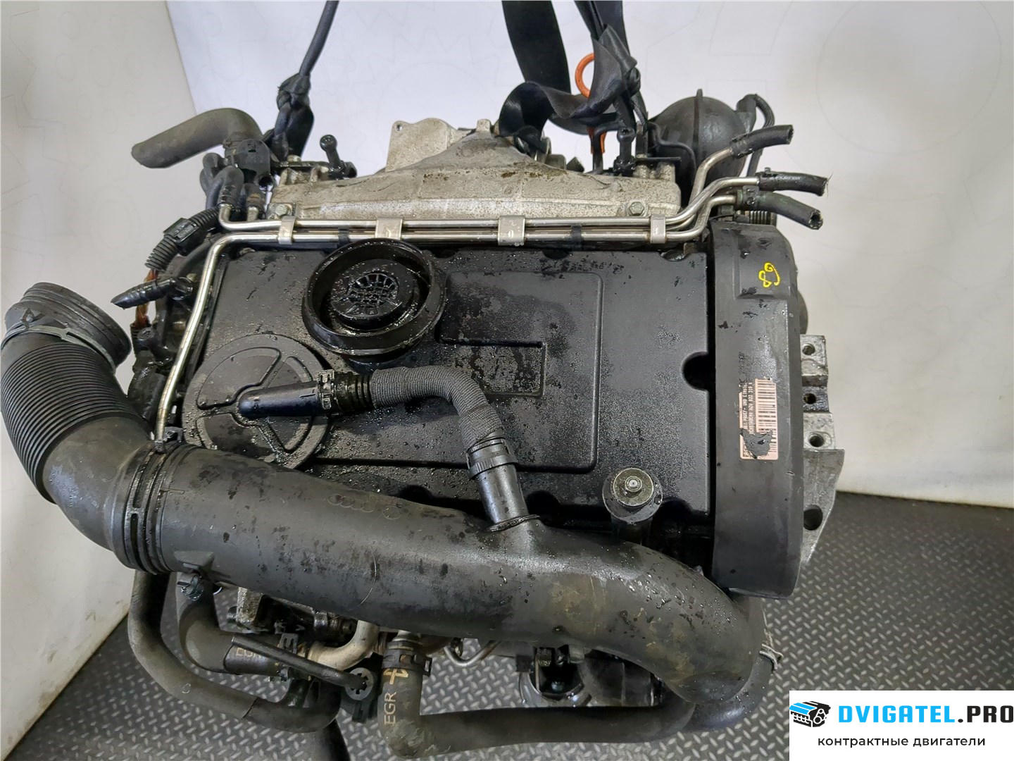 Двигатель Volkswagen Touran 2003 - 2006 AZV 2 л., Дизель, TDI, артикул 7822836