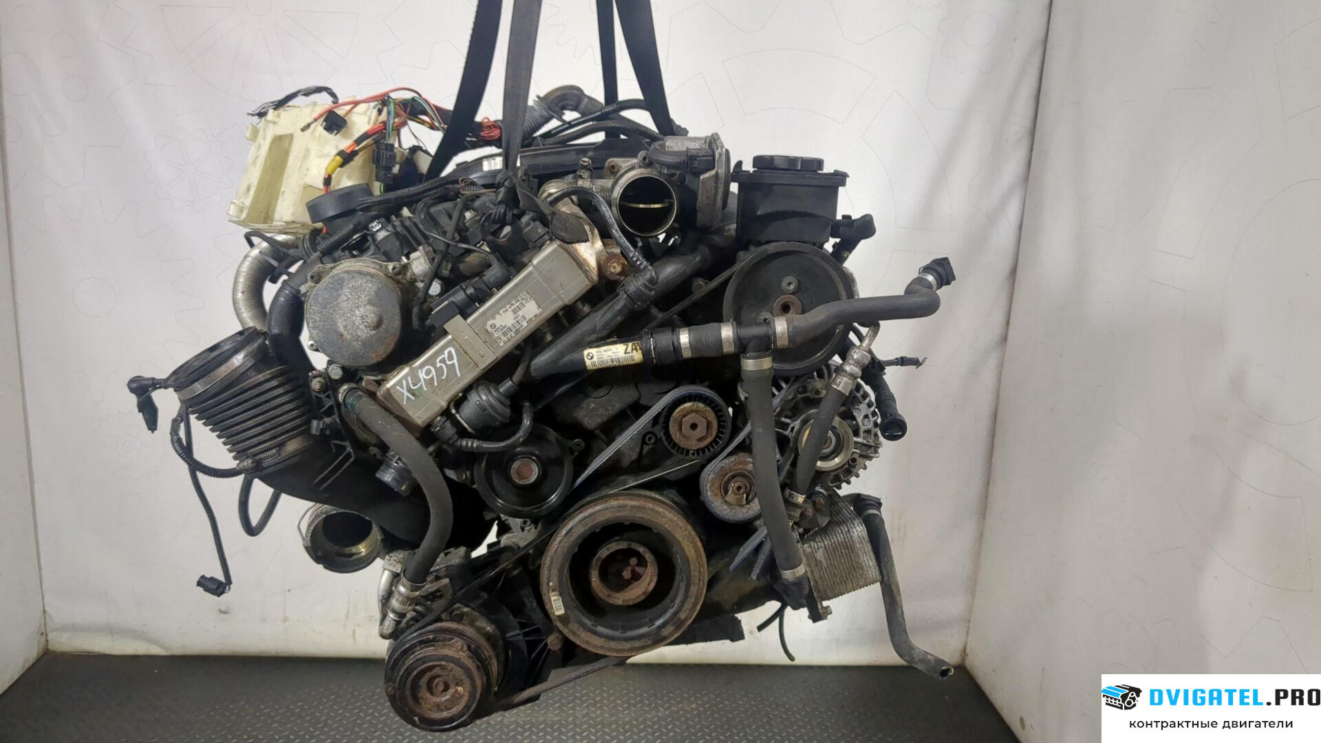 Двигатель BMW X3 E83 2004 - 2010 30 6D 3 3 л., Дизель, Турбо, артикул 9037450