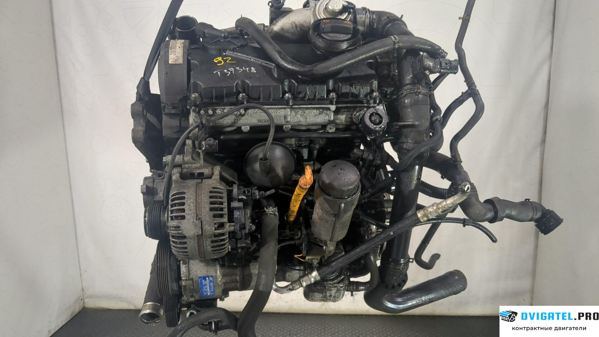 Двигатель Volkswagen Sharan 2000 - 2010 BVK 1.9 л., Дизель, TDI, артикул 8697038