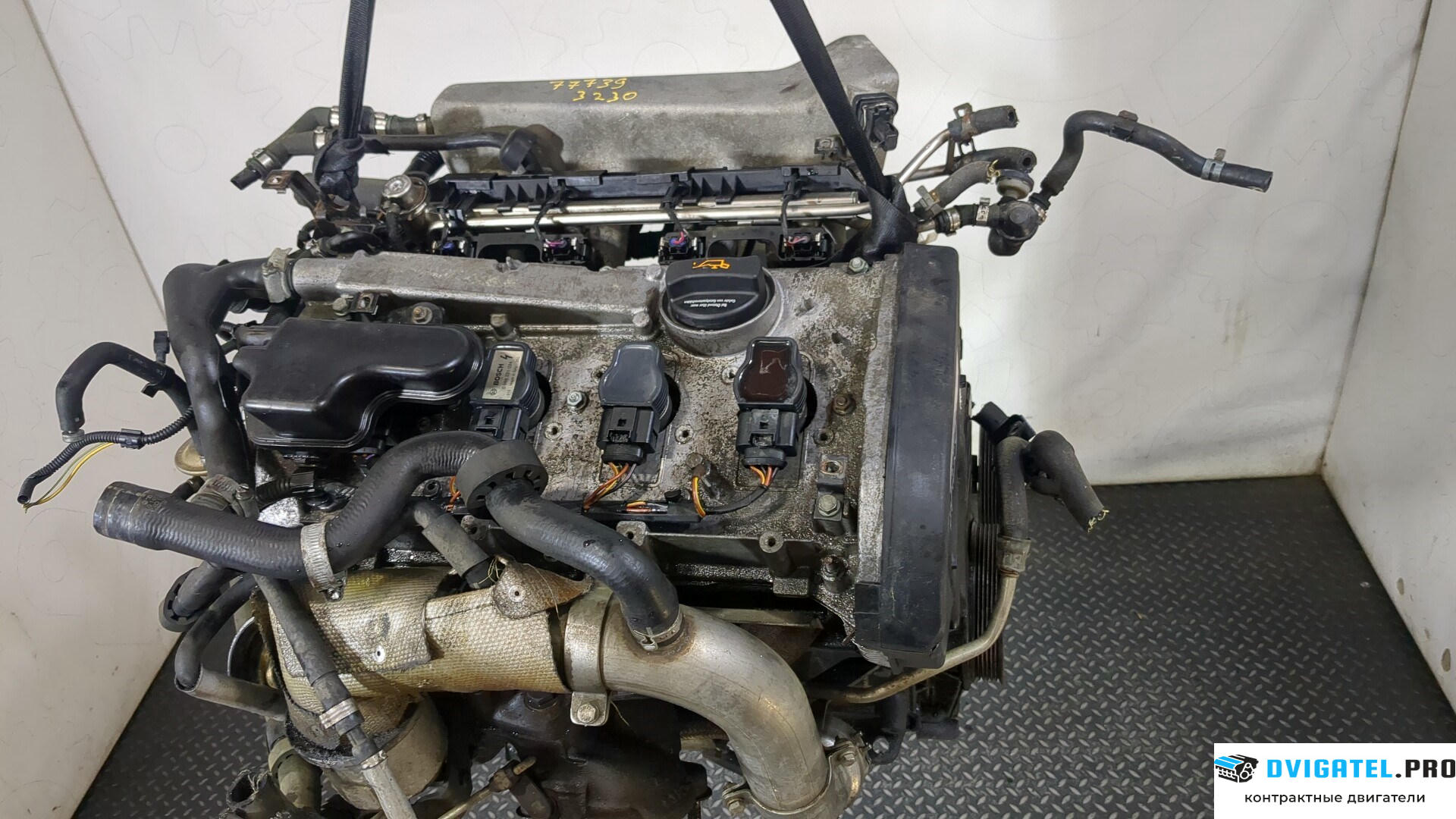 Двигатель Seat Leon 1999 - 2006 AUQ 1.8 л., Бензин, Турбо-инжектор, артикул 9060411
