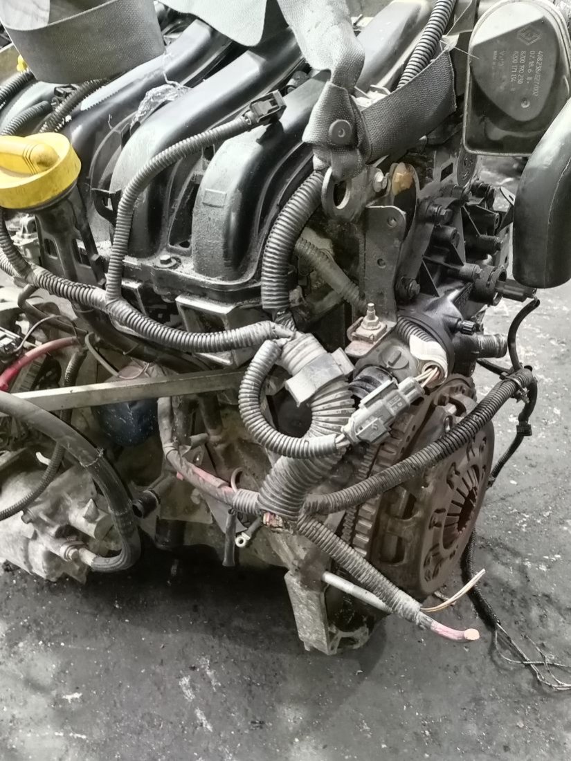 Двигатель K4M9766 Renault Scenic 2 1.6 Бензин
