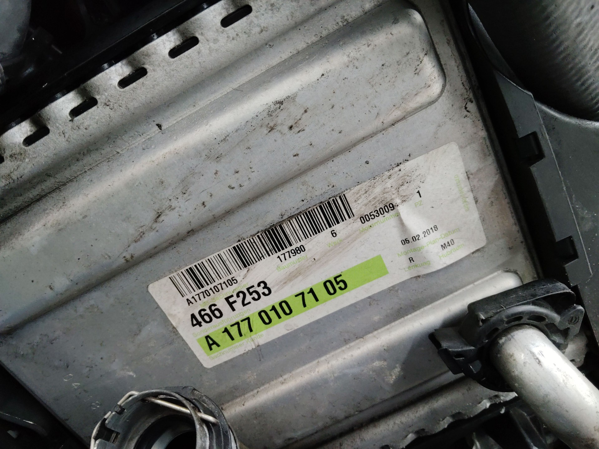 Двигатель M177980 Mercedes-Benz C W205 4.0 Бензин