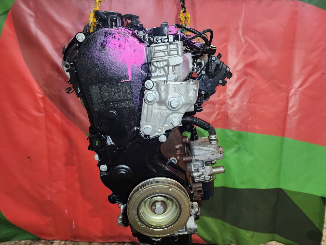 Двигатель AH01 Opel Zafira C 2.0 Дизель