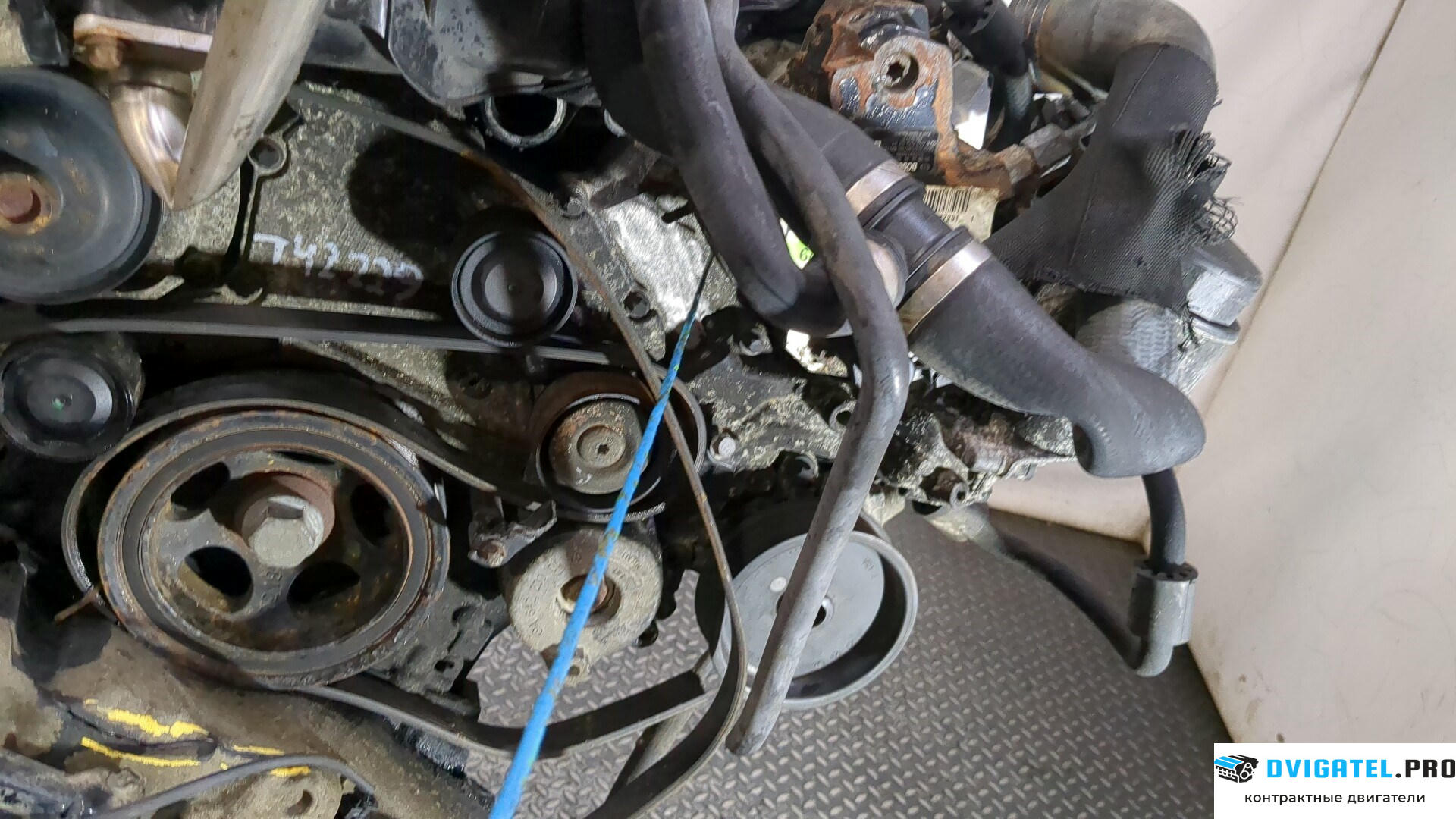 Двигатель Mercedes ML W164 2005 - 2011 OM 642.940 3 л., Дизель, CDI, артикул 9282814