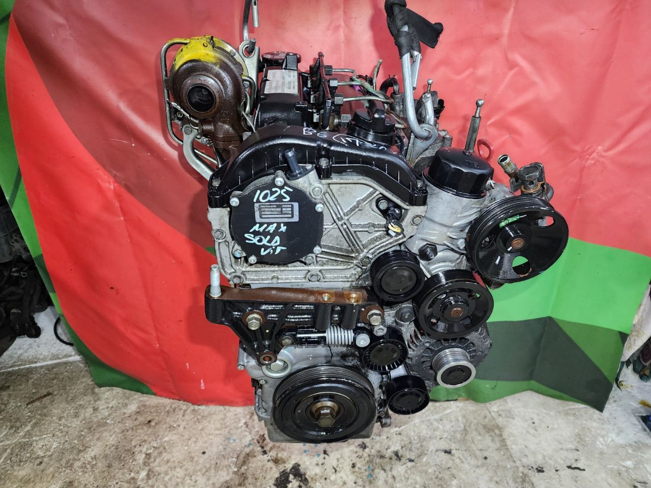 Двигатель 671950 SsangYong Kyron 2.0 Дизель