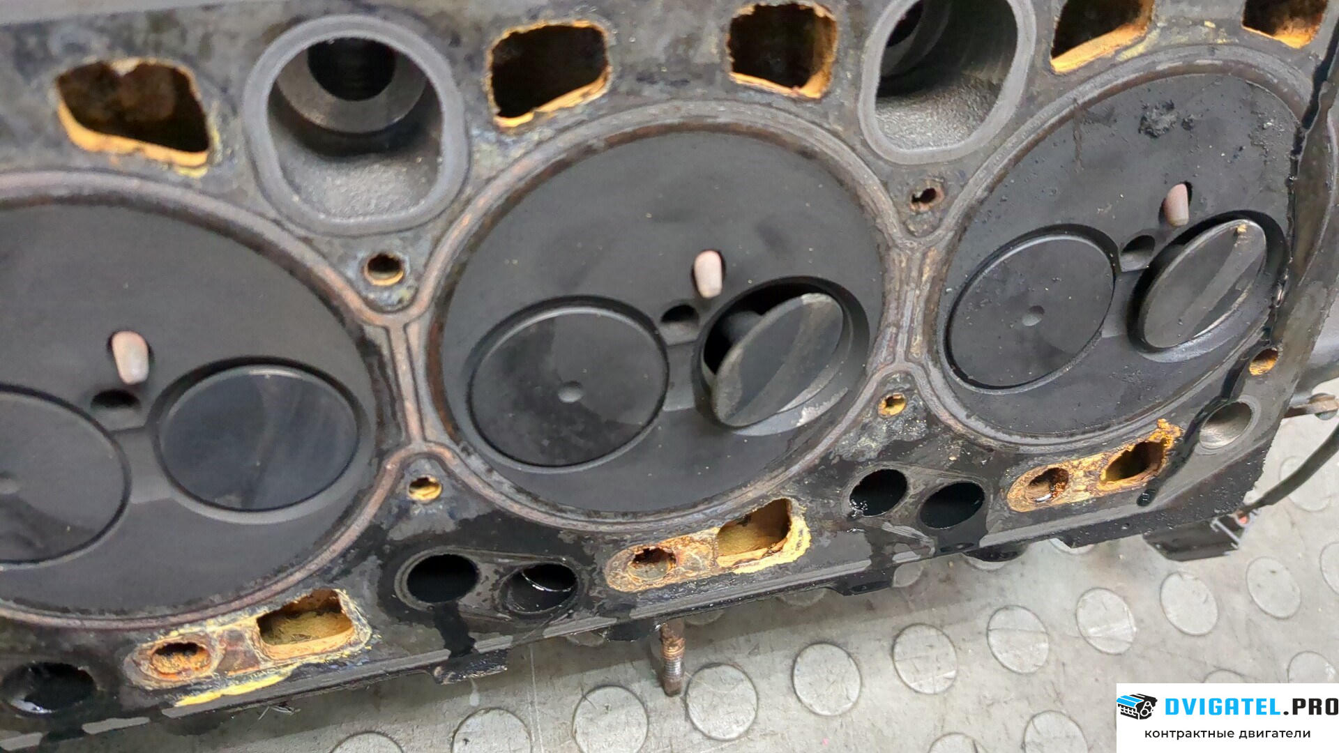 Головка блока цилиндров (ГБЦ) Ford S-Max 2006 - 2010 QYWA 1.8 л., Дизель, TDCI, артикул 8580395