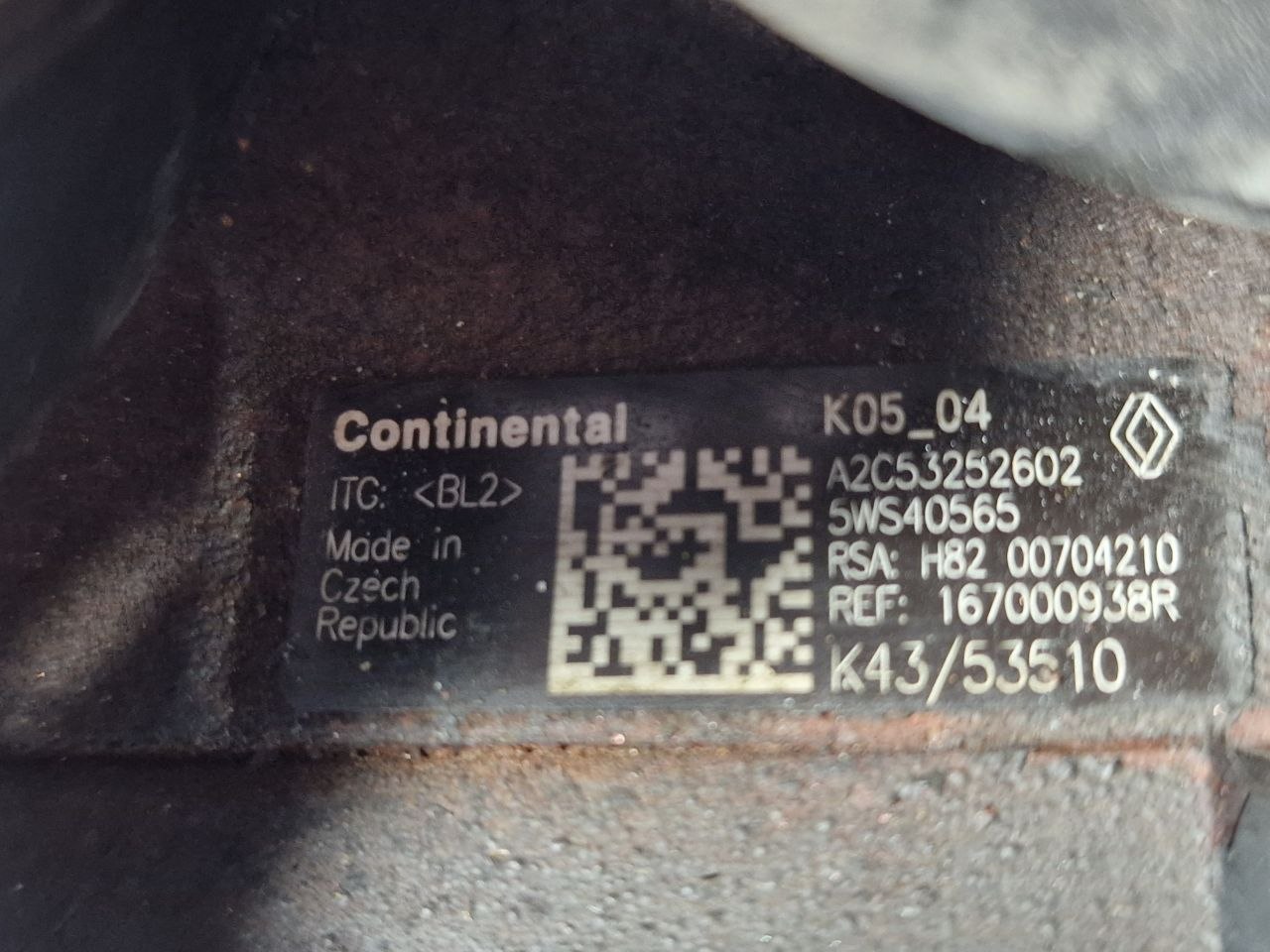 Двигатель K9K430 Nissan Qashqai 1 1.5 Дизель