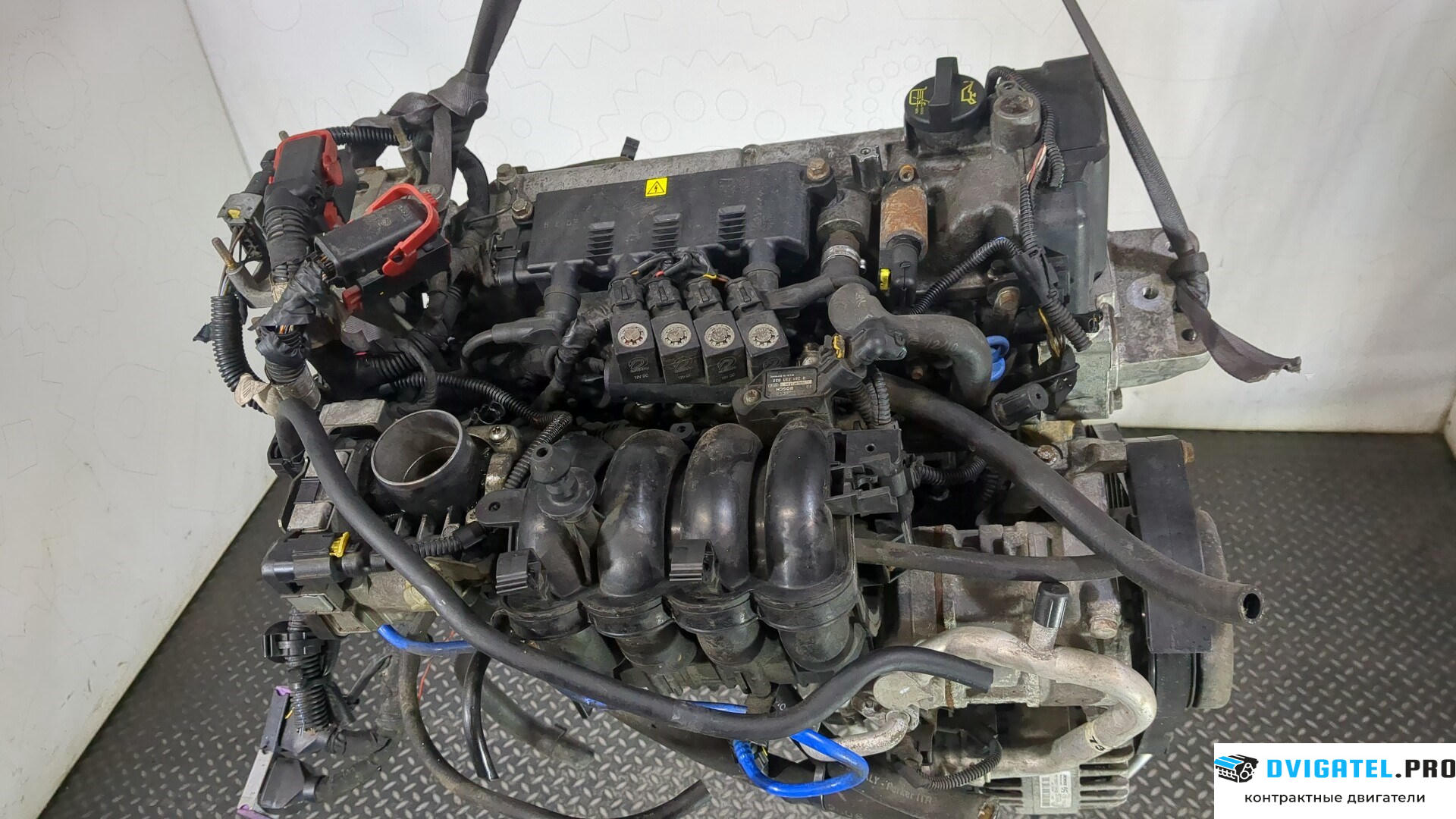 Двигатель Fiat Grande Punto 2005 - 2011 350 A 1.000 1.4 л., Бензин, Инжектор, артикул 8982648