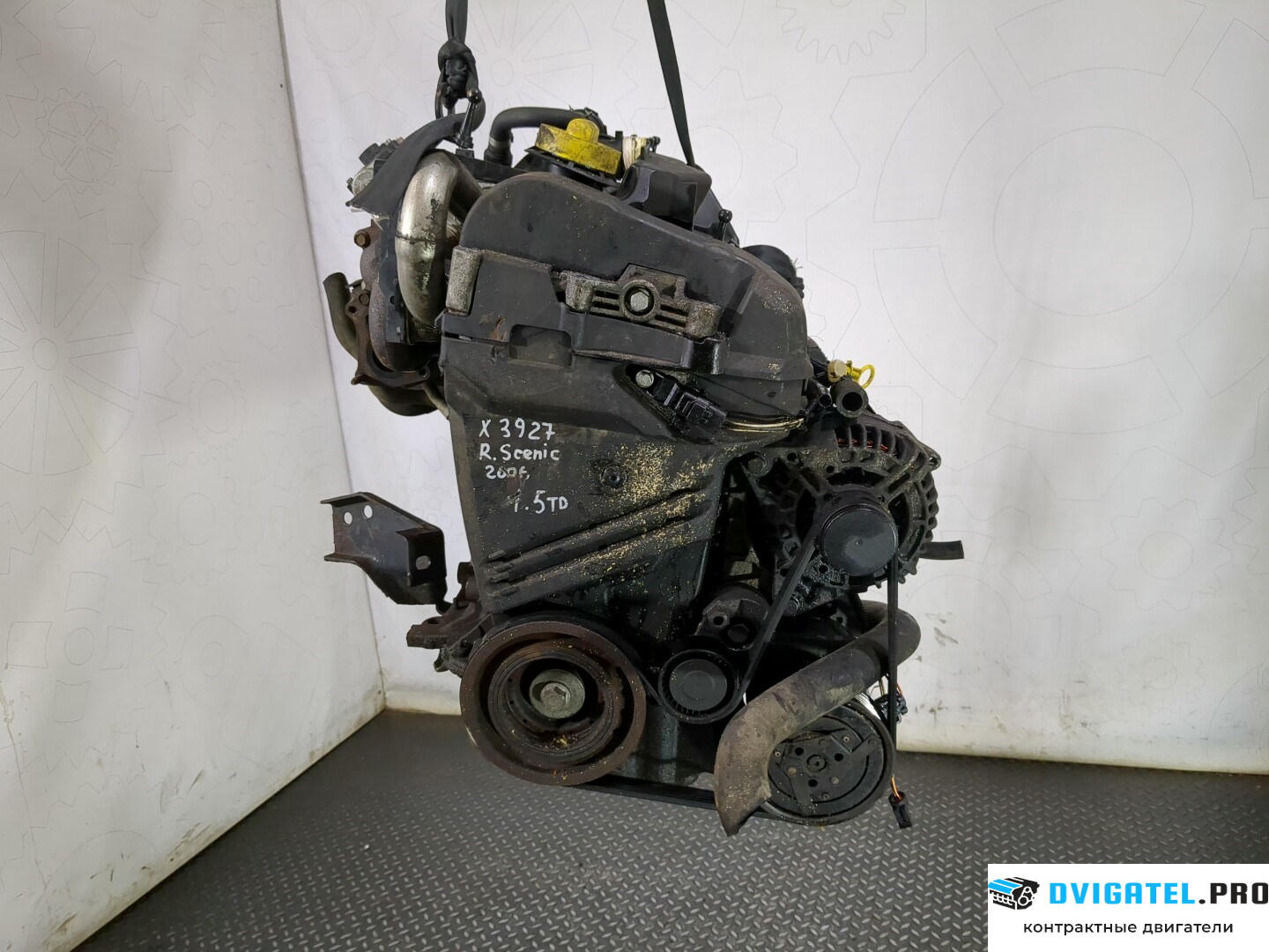 Двигатель Renault Scenic 2003 - 2009 K9K 724 1.5 л., Дизель, DCI, артикул 8688828