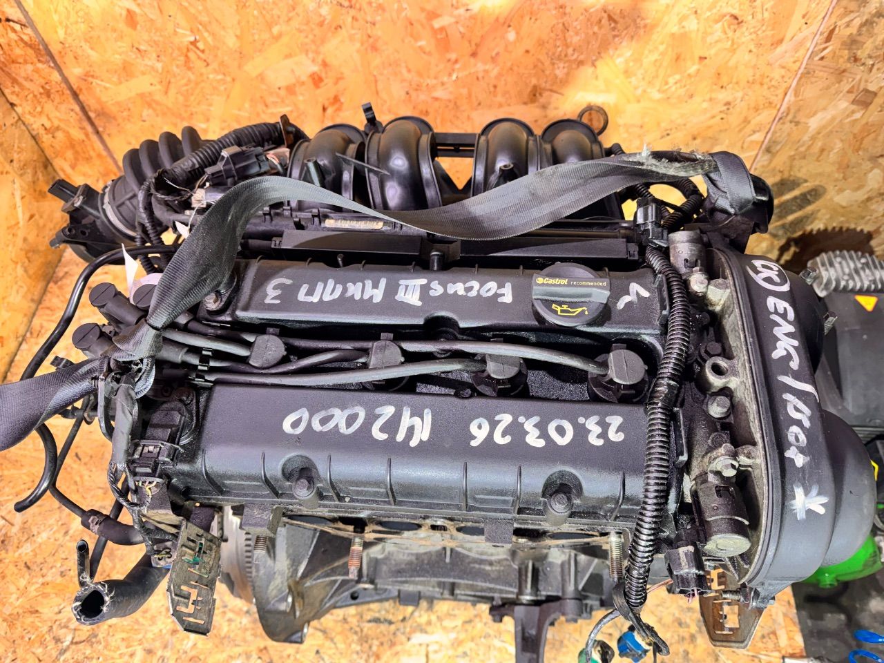 Двигатель PNDA Ford Focus 3 1.6 Бензин