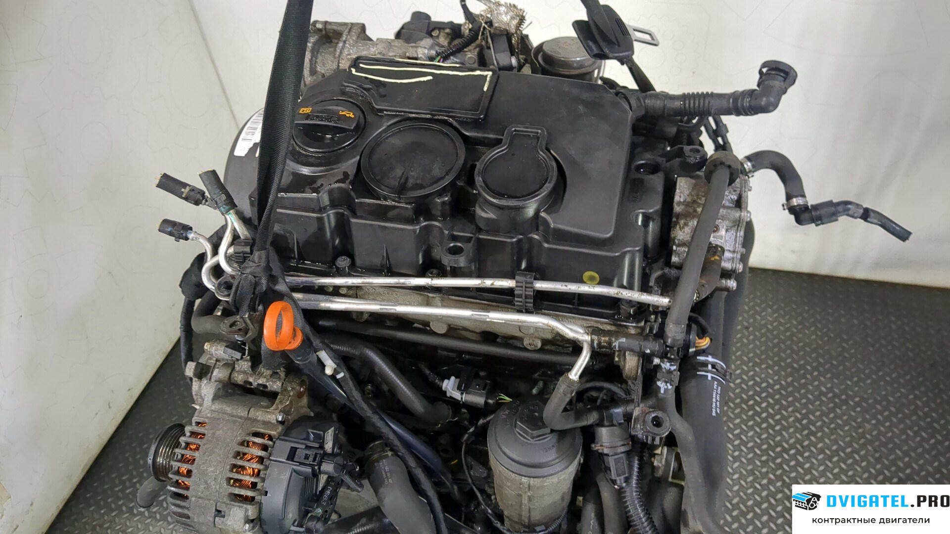 Двигатель Volkswagen Touran 2006 - 2010 BLS 1.9 л., Дизель, TDI, артикул 9174862