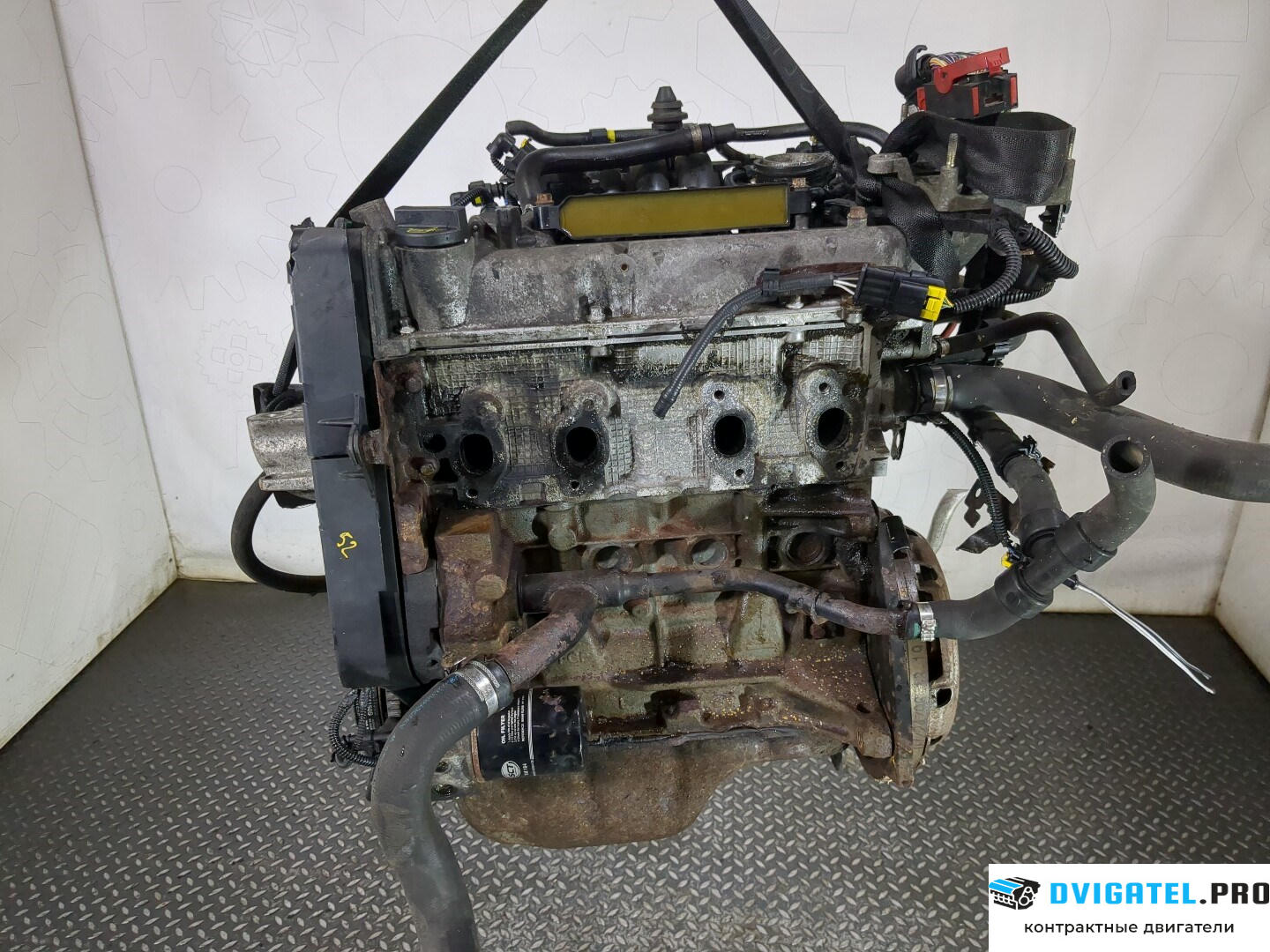 Двигатель Fiat Grande Punto 2005 - 2011 199 A 7.000 1.4 л., Бензин, Инжектор, артикул 8620175