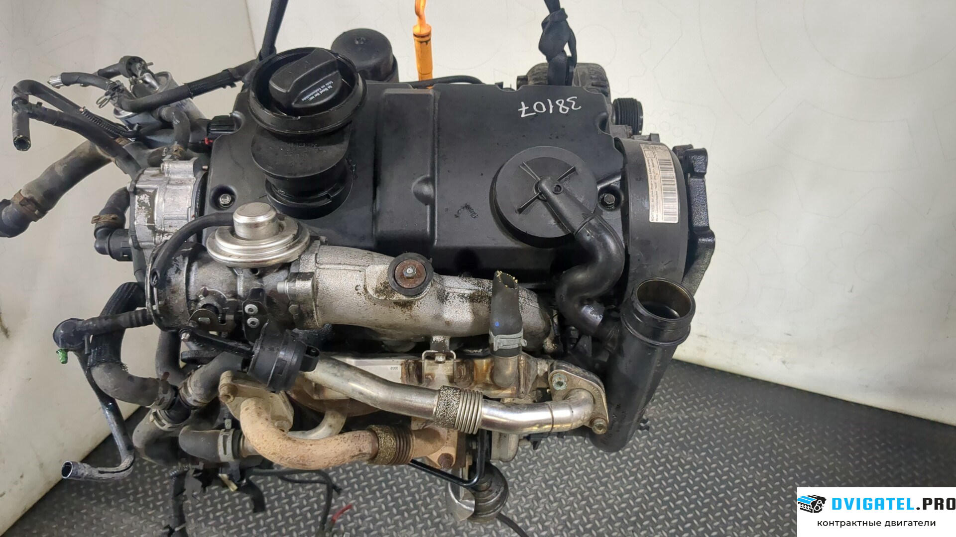 Двигатель Ford Galaxy 2000 - 2006 AUY 1.9 л., Дизель, TDI, артикул 9027561