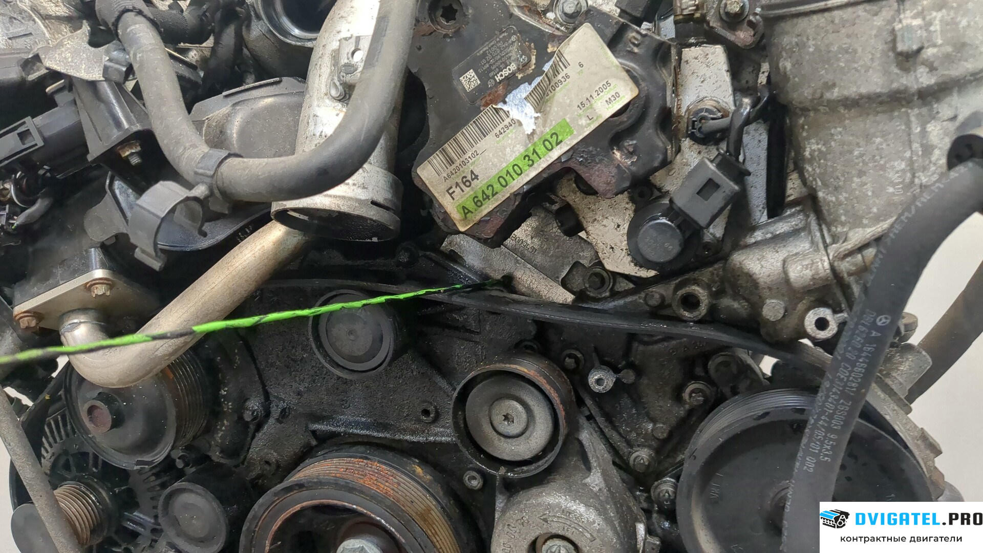 Двигатель Mercedes ML W164 2005 - 2011 OM 642.940 3 л., Дизель, CDI, артикул 8574910
