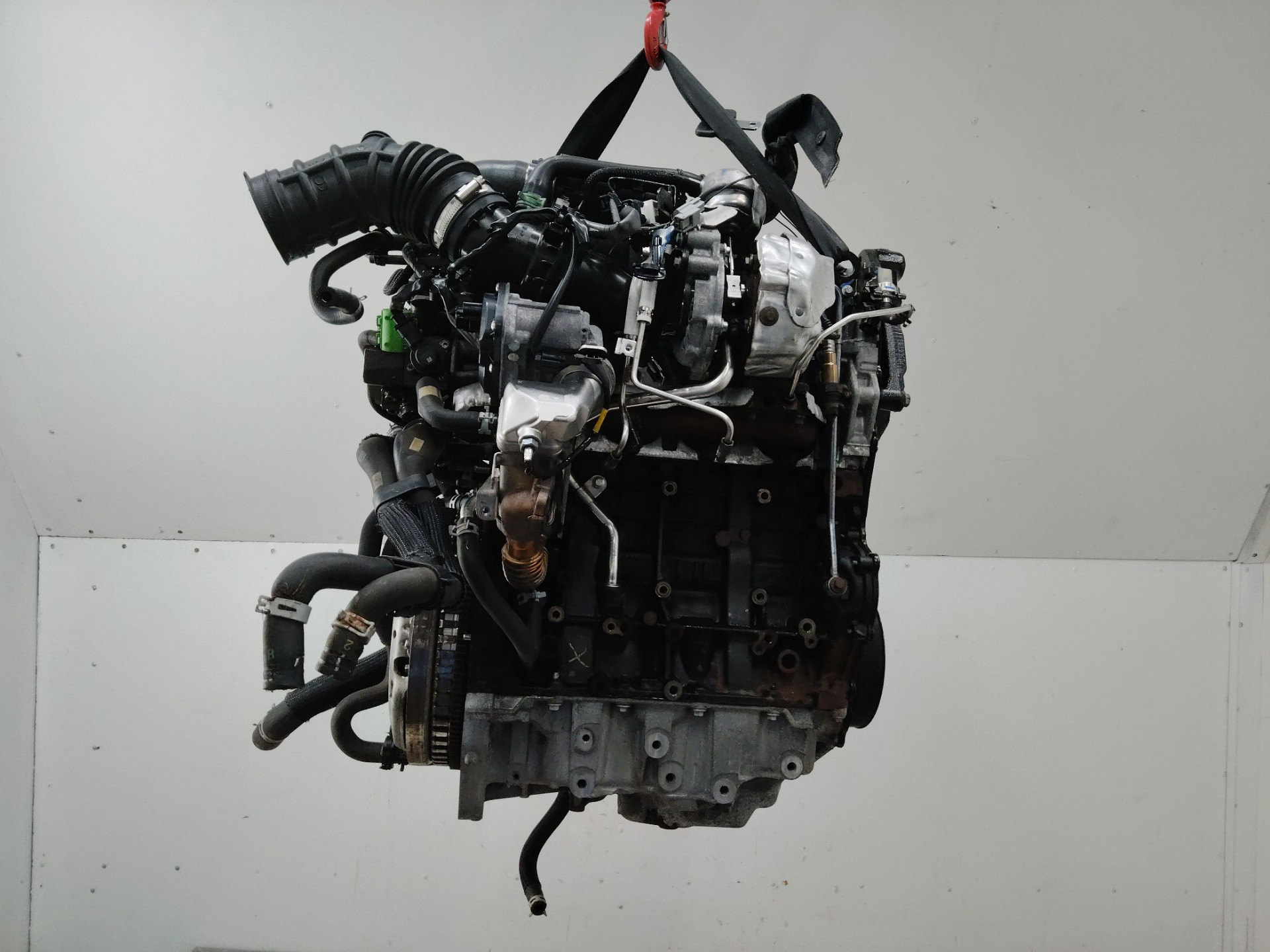 Двигатель R9M414 Nissan Qashqai 2 restailing 1.6 Дизель