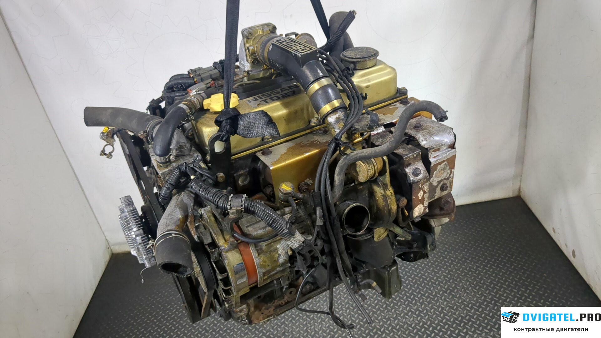 Двигатель Nissan Terrano 2 1993 - 2006 TD27Ti 2.7 л., Дизель, Турбо, артикул 9027365