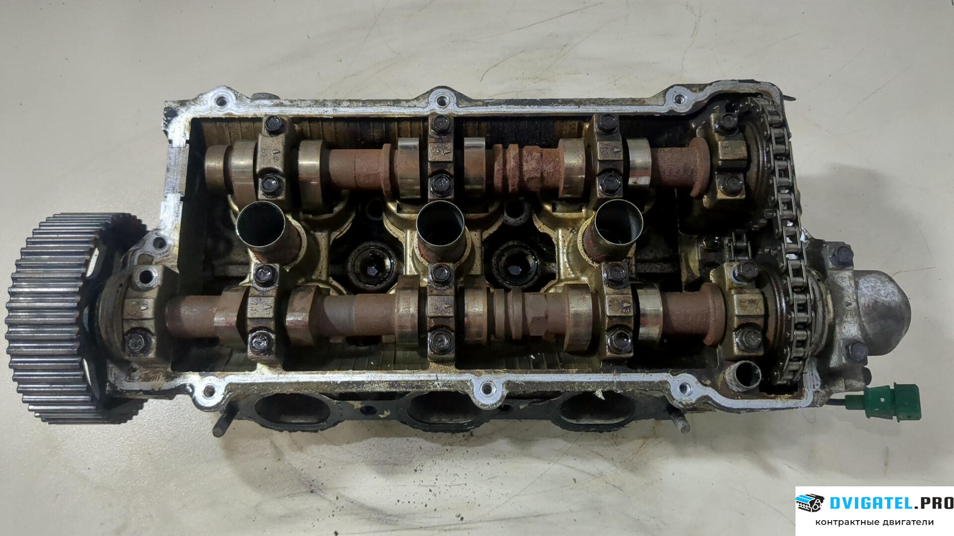 Головка блока цилиндров (ГБЦ) Hyundai Santa Fe 2000 - 2005 G6BA 2.7 л., Бензин, Инжектор, артикул 9143456