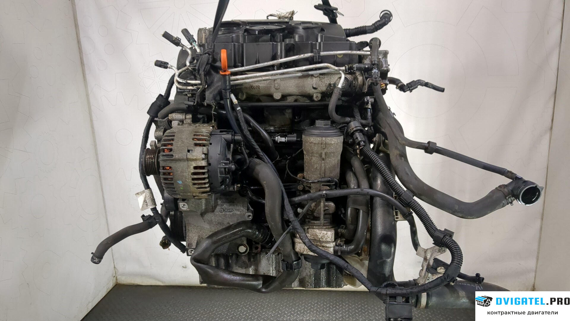Двигатель Volkswagen Touran 2006 - 2010 BLS 1.9 л., Дизель, TDI, артикул 9174862