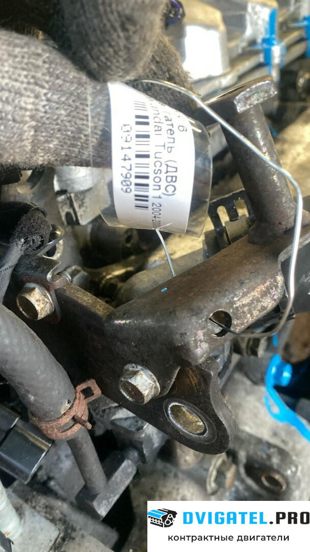 Двигатель Hyundai Tucson 1 2004 - 2009 D4EA 2 л., Дизель, CRDi, артикул 9147909