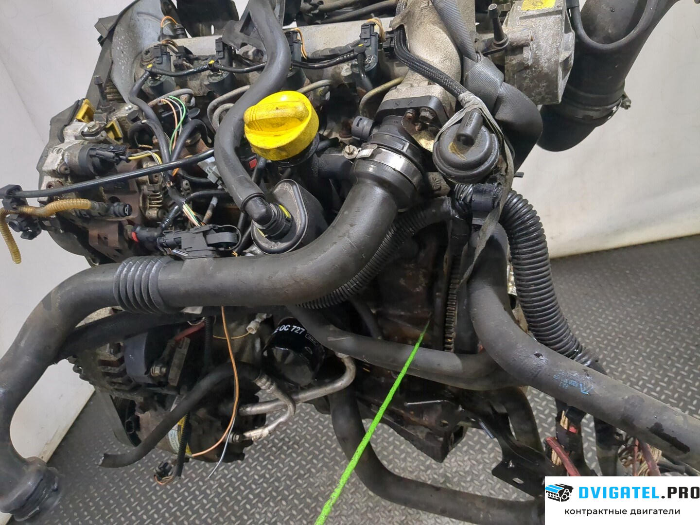 Двигатель Renault Megane 2 2002 - 2009 F9Q 800 1.9 л., Дизель, DCI, артикул 8387038