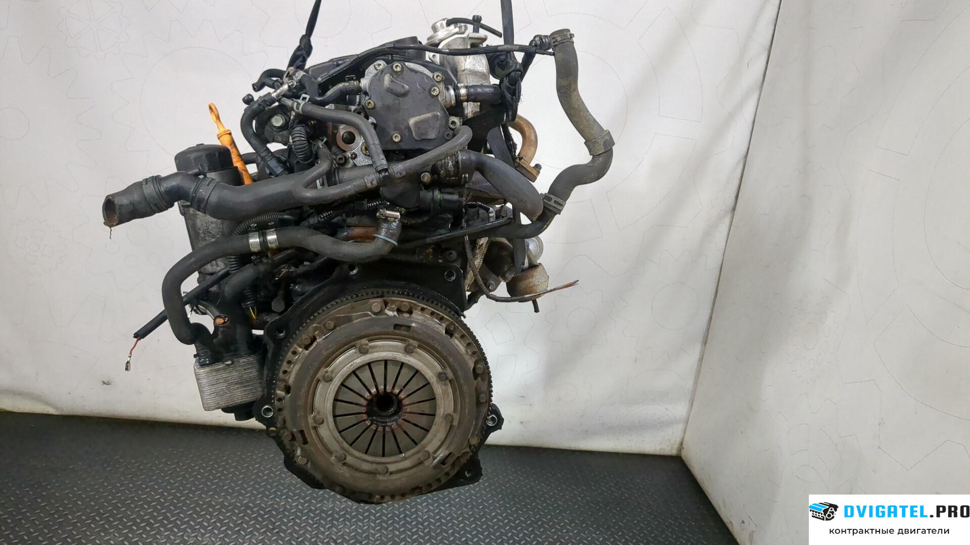Двигатель Volkswagen Golf 4 1997 - 2005 ASZ 1.9 л., Дизель, TDI, артикул 9243588