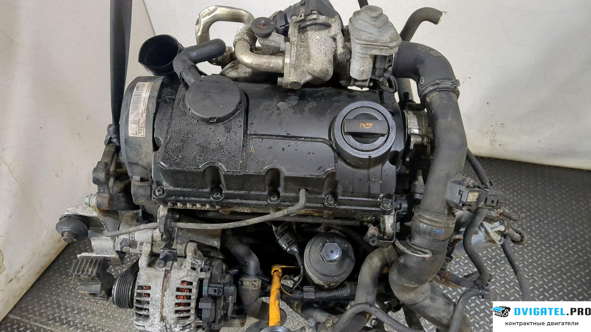 Двигатель Seat Alhambra 2000 - 2010 BRT 2 л., Дизель, TDI, артикул 8765341
