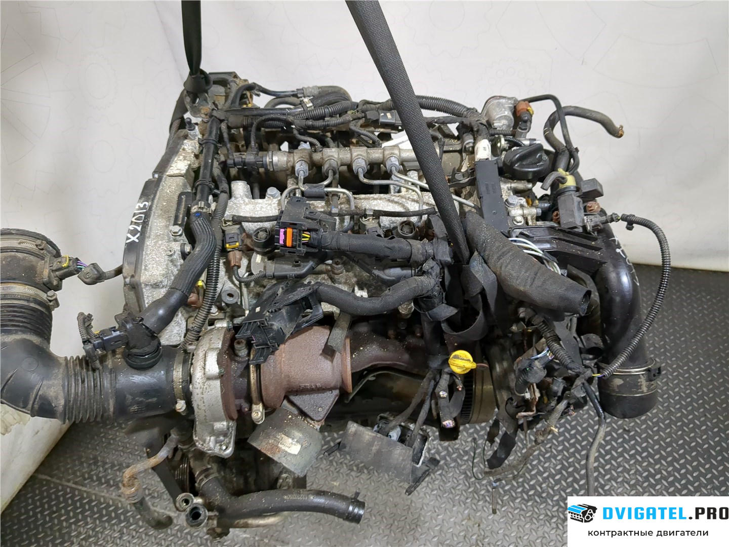 Двигатель Opel Insignia 2008 - 2013 A20DT A20DTJ 2 л., Дизель, CDTI, артикул 8023554
