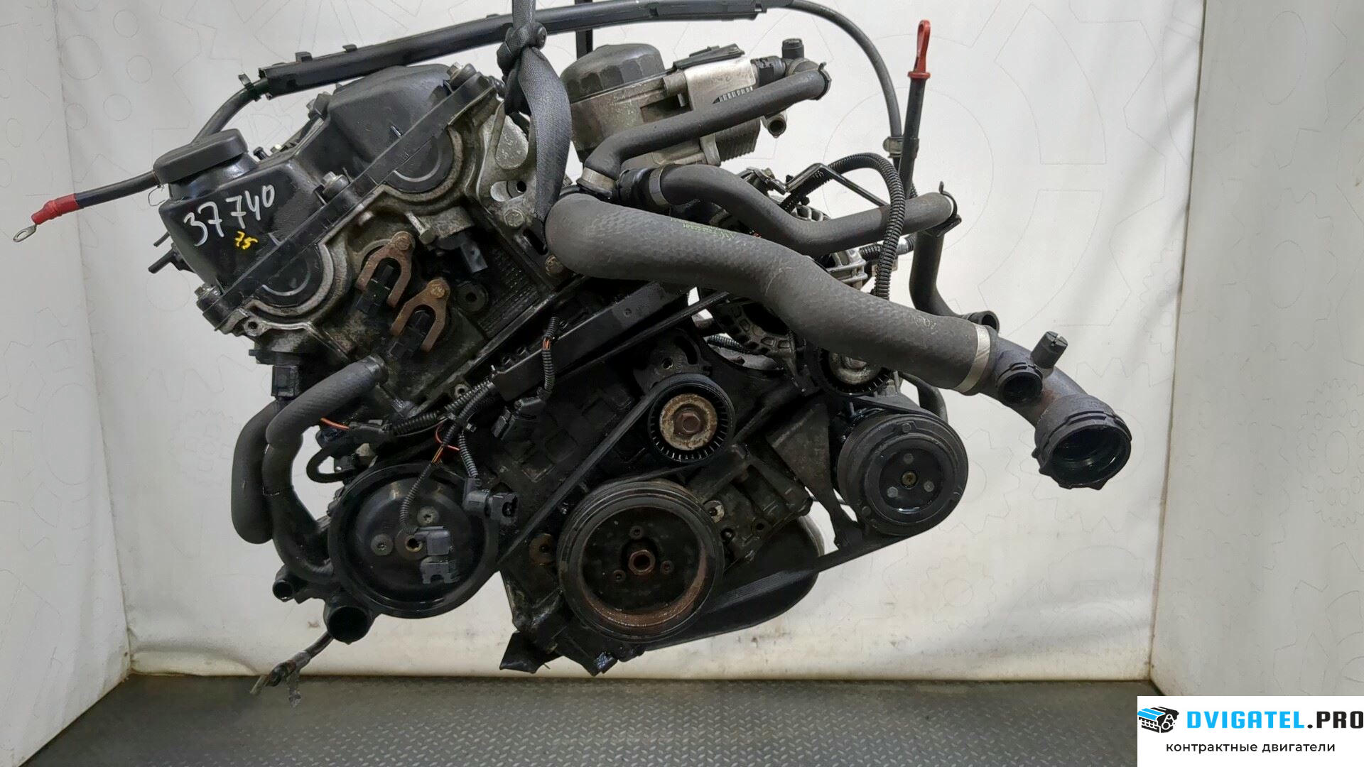 Двигатель BMW 3 E46 1998 - 2005 N42 B18A 1.8 л., Бензин, Инжектор, артикул 8333785
