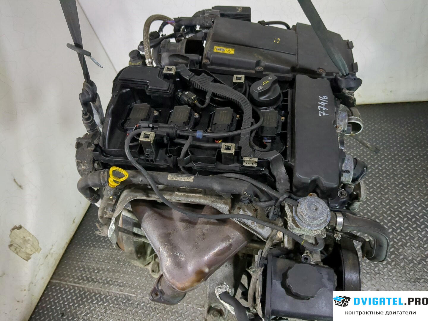 Двигатель Mercedes C W204 2007 - 2013 M271.910 1.6 л., Бензин, Турбо-инжектор, артикул 8620118