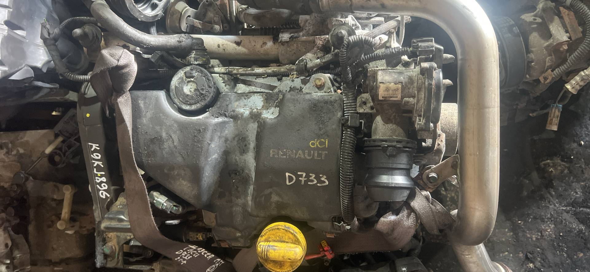 Двигатель K9K896 Dacia Duster 1 1.5 Дизель