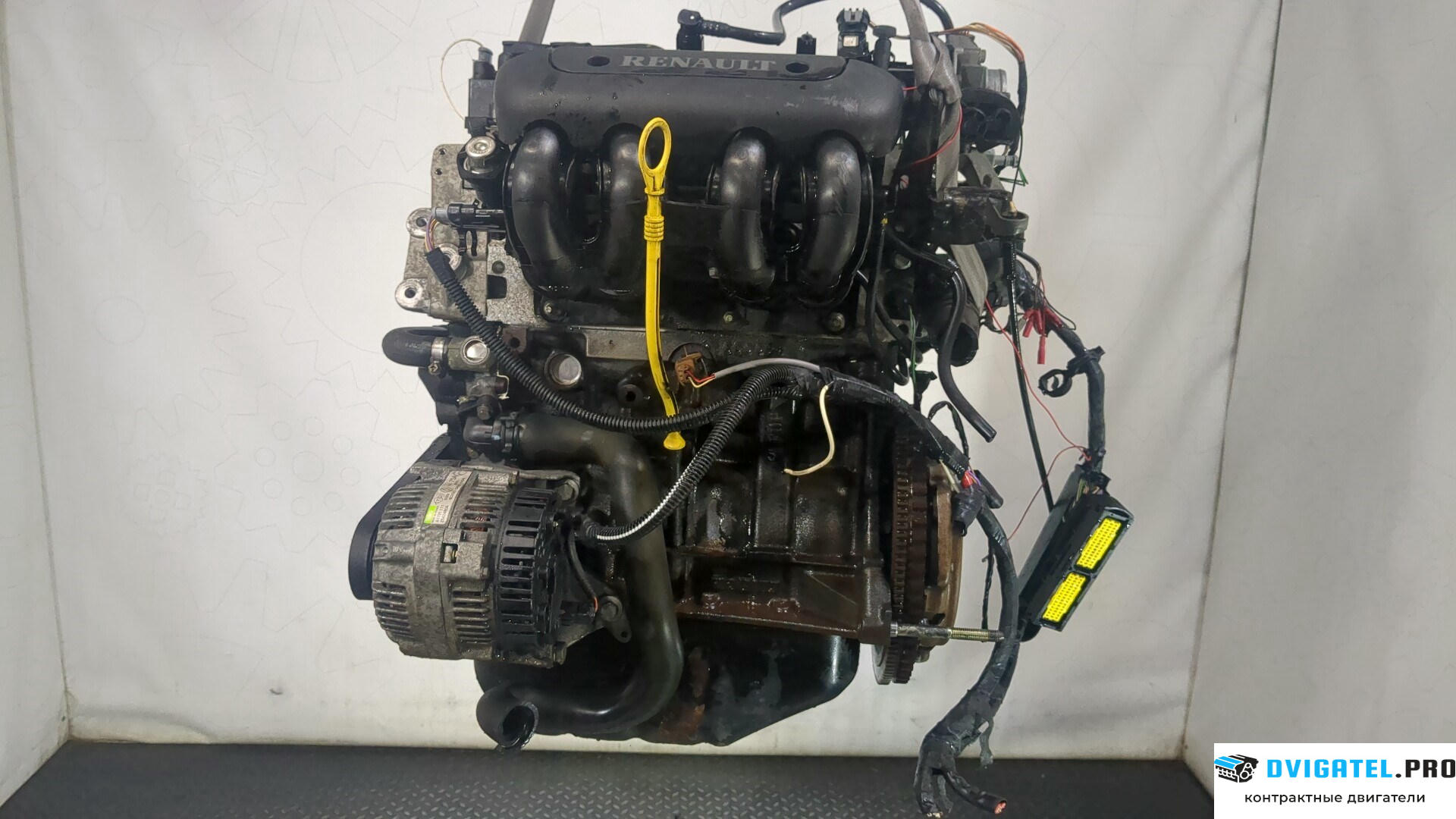 Двигатель Renault Twingo 1993 - 2007 D7F702 1.2 л., Бензин, Инжектор, артикул 9163280