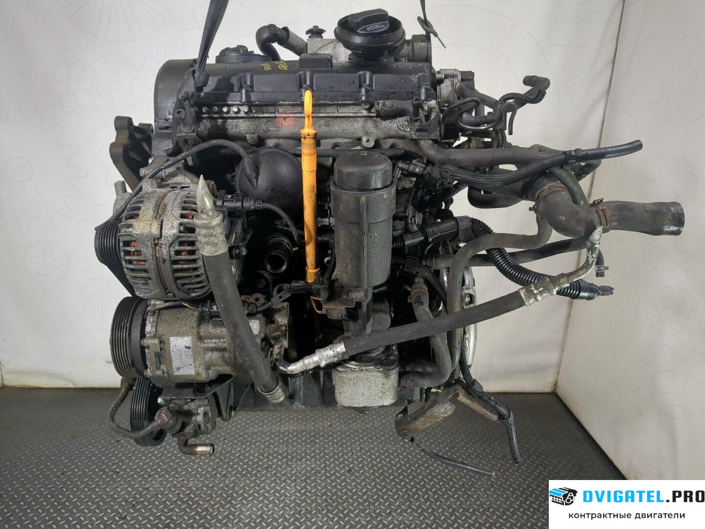 Двигатель Ford Galaxy 2000 - 2006 AUY 1.9 л., Дизель, TDI, артикул 8589235