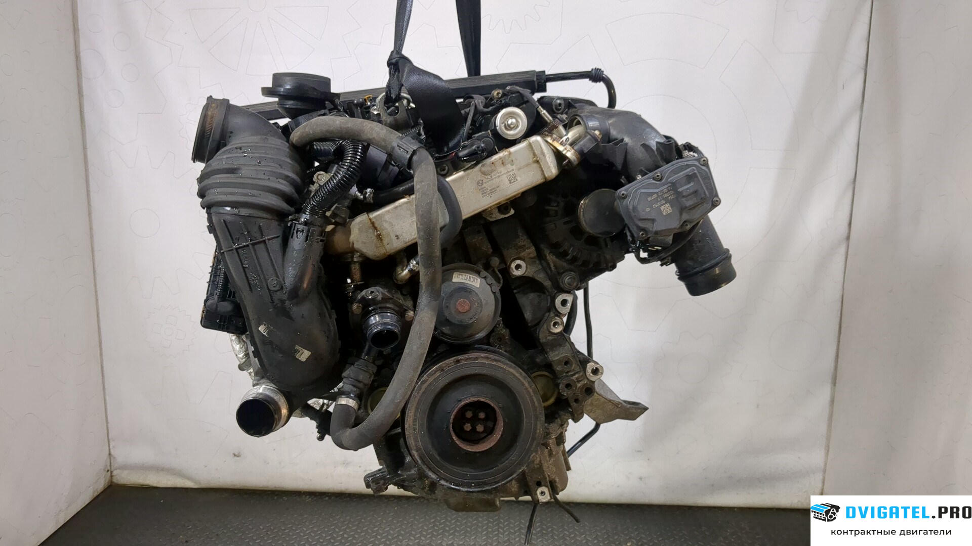 Двигатель BMW X1 E84 2009 - 2015 N47D20C 2 л., Дизель, Турбо, артикул 9234021