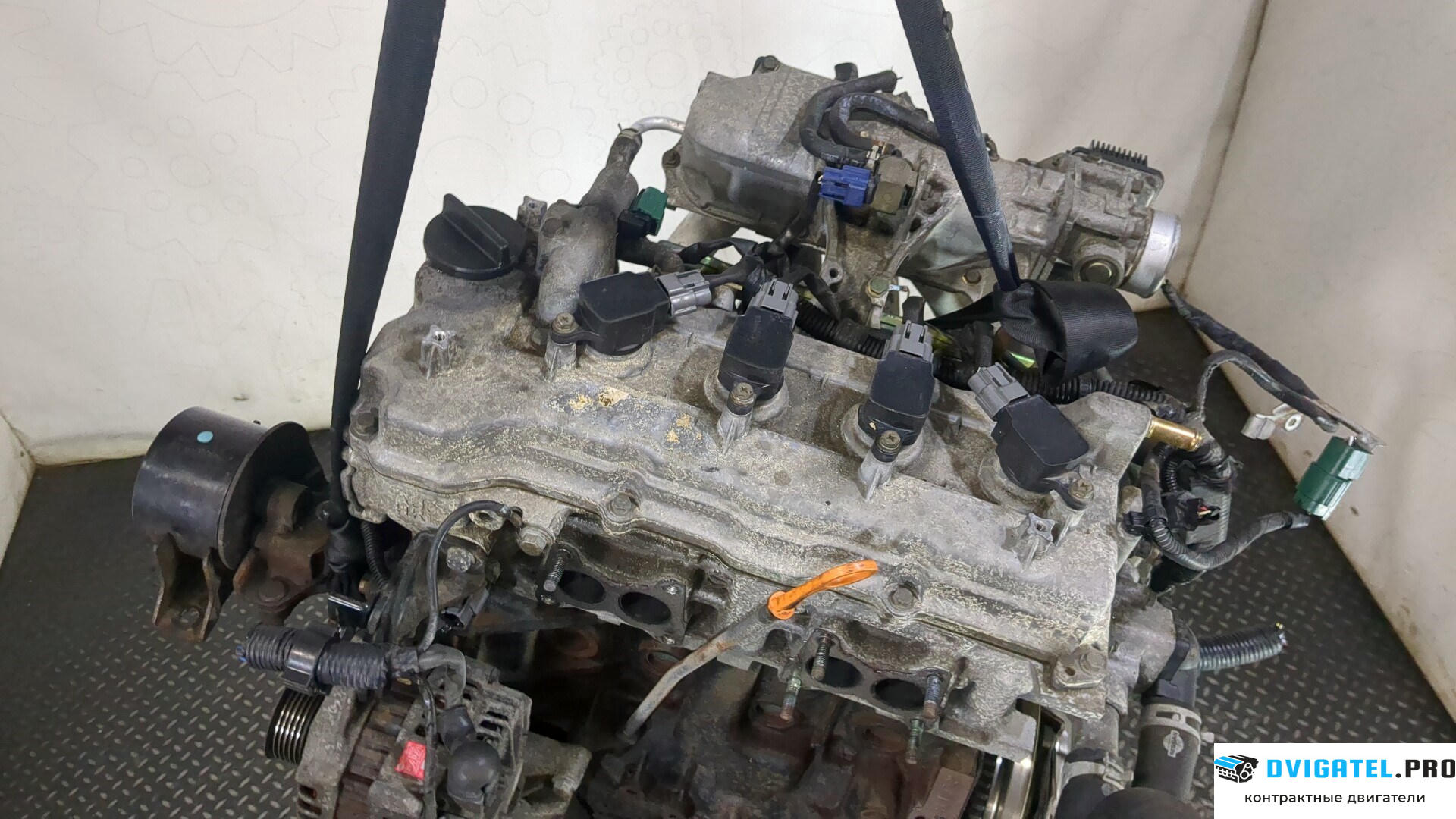 Двигатель Nissan Primera P12 2002 - 2007 QG18DE 1.8 л., Бензин, Инжектор, артикул 9260376
