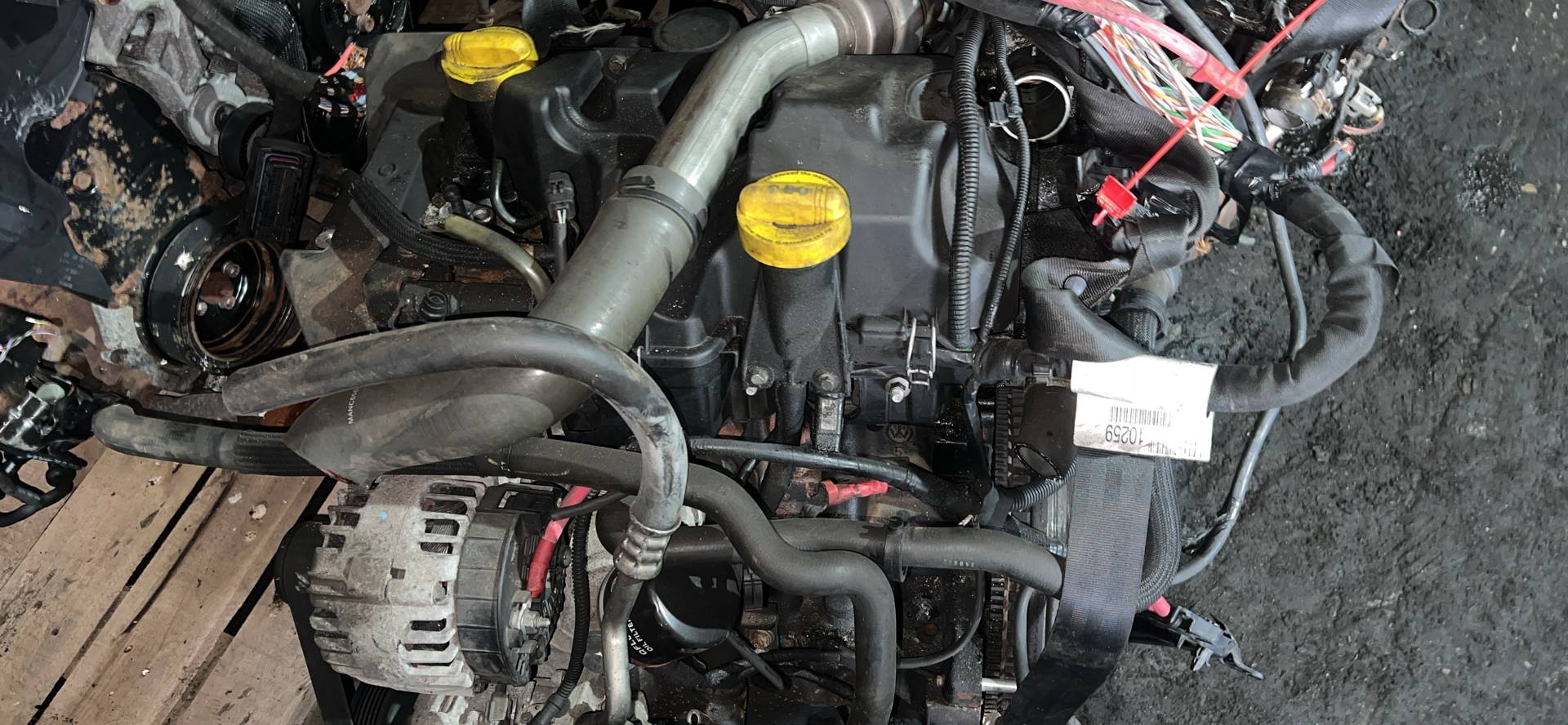Двигатель K9KG832 Renault Megane 3 1.5 Дизель