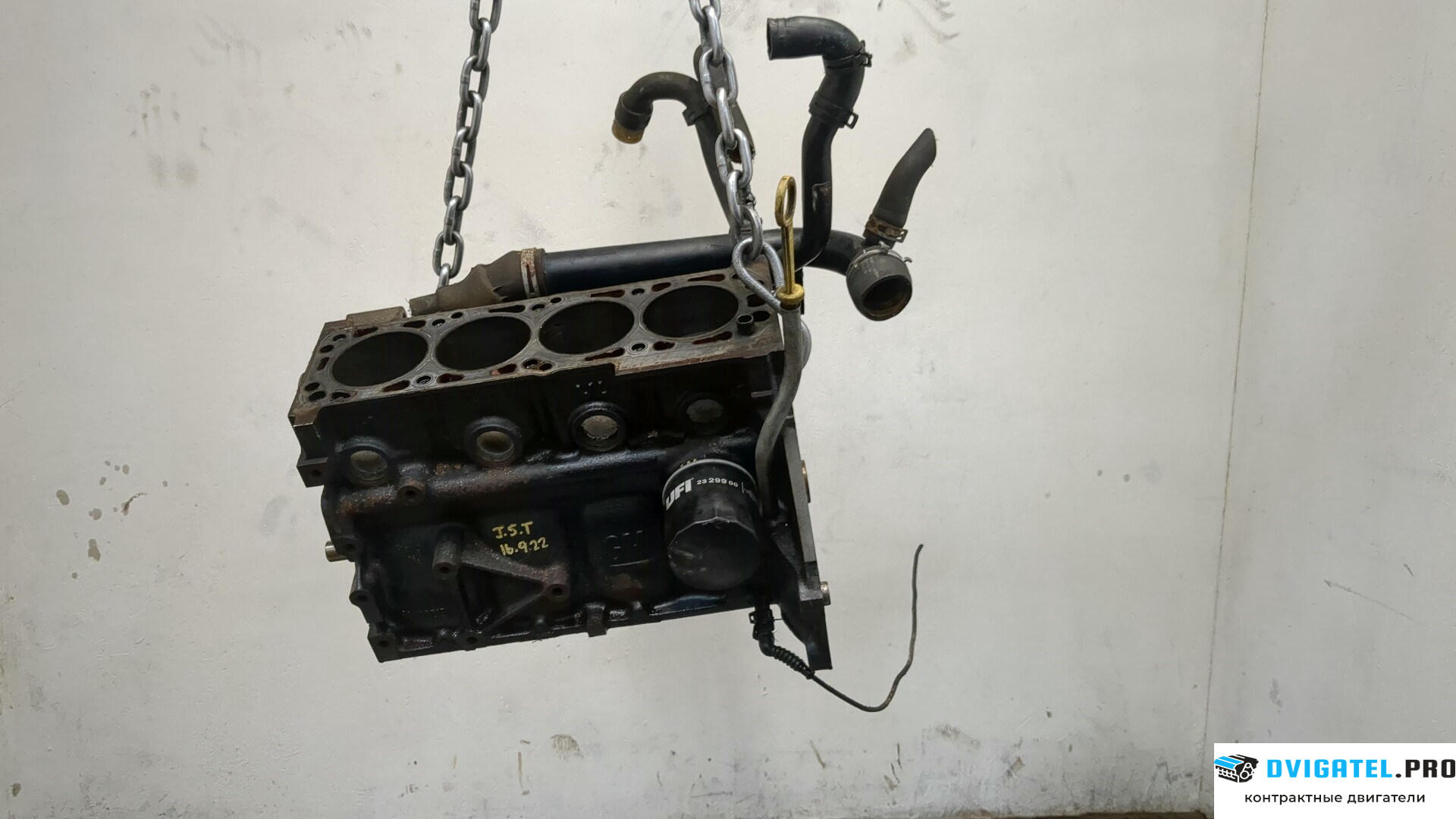 Шорт блок (Блок цилиндров) Opel Corsa C 2000 - 2006 Z14XE 1.4 л., Бензин, Инжектор, артикул 8583766