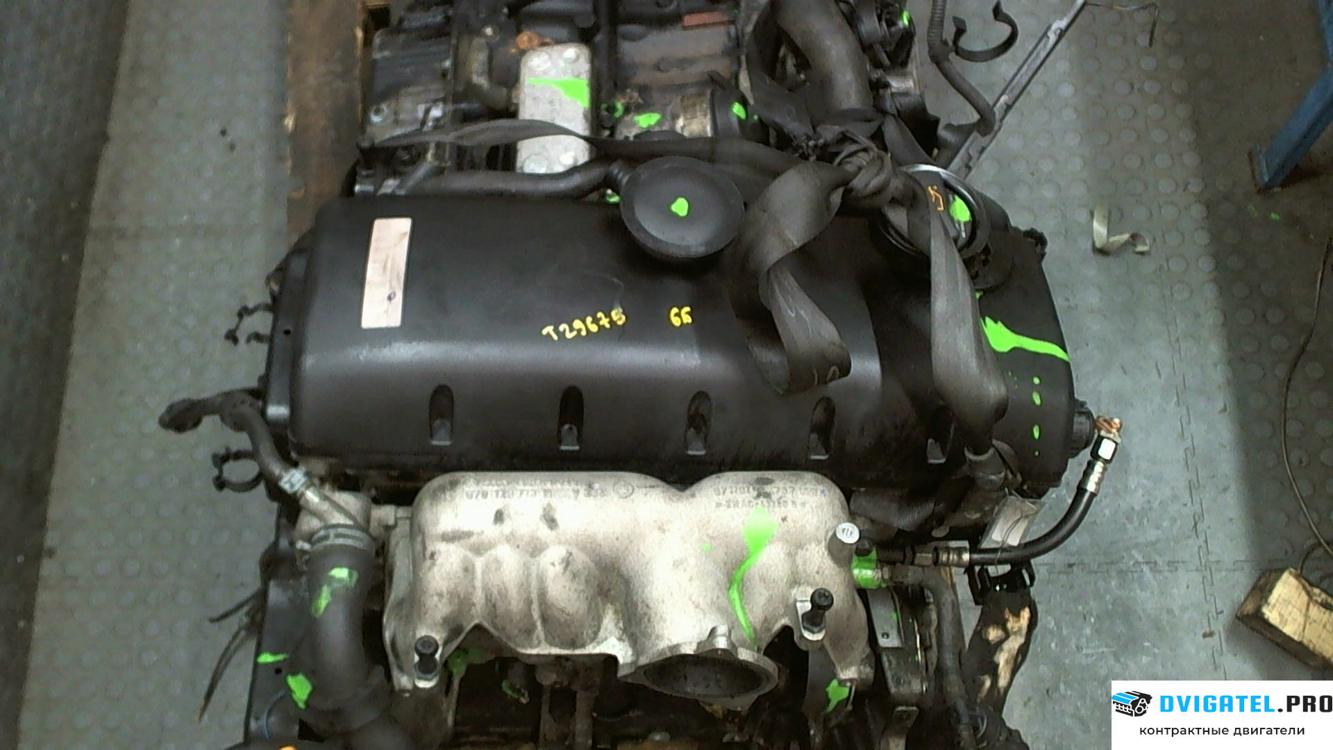 Двигатель Volkswagen Touareg 2002 - 2007 BAC 2.5 л., Дизель, TDI, артикул 7817750