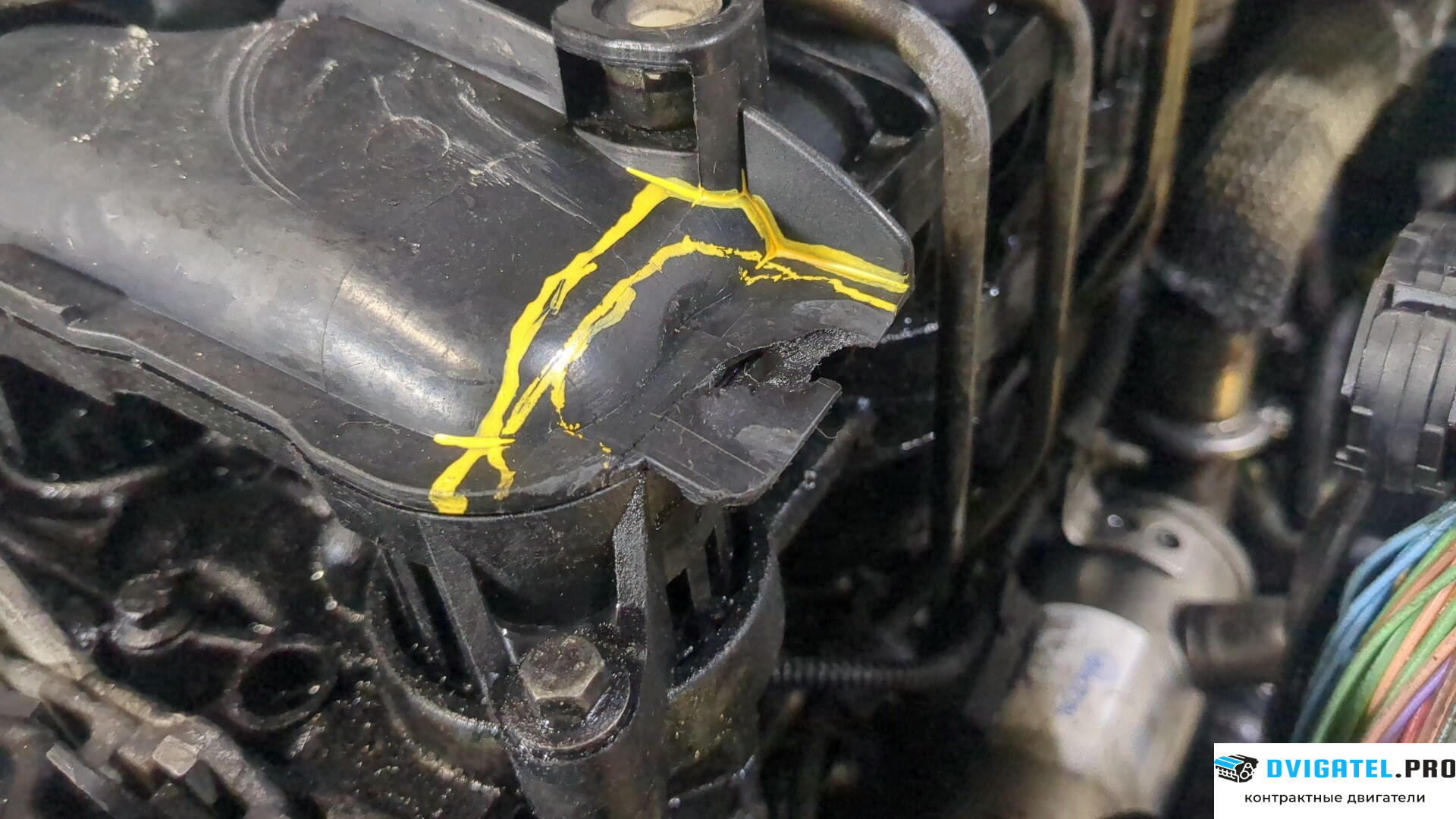 Двигатель Peugeot 307 9HY,9HZ 1.6 л., Дизель, HDI, артикул 8989163