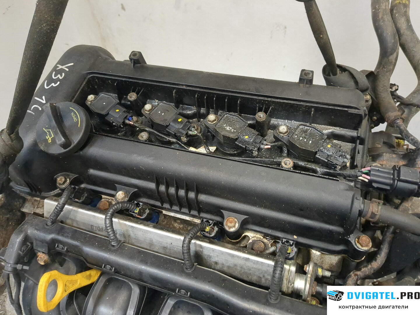 Двигатель Hyundai ix 2010 - 2019 G4FA 1.4 л., Бензин, Инжектор, артикул 8602491
