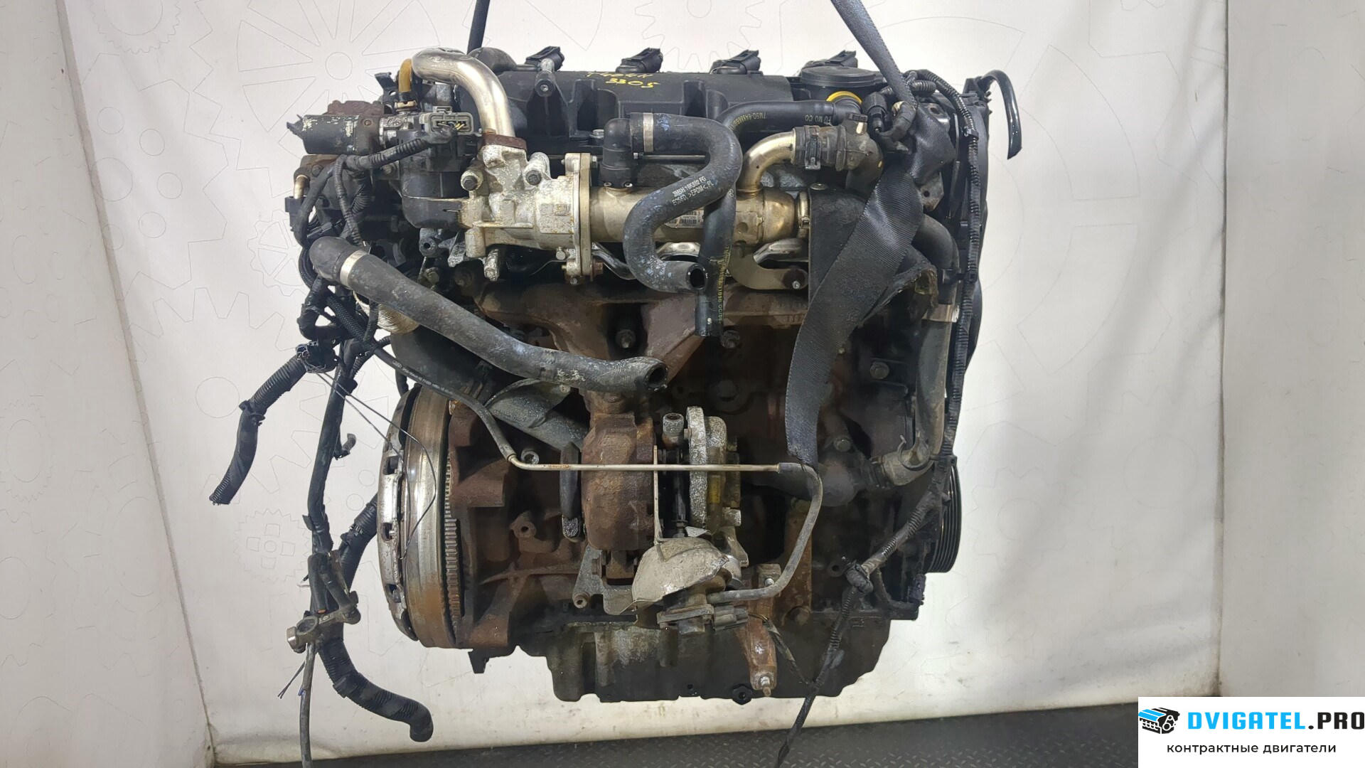 Двигатель Ford Focus 2 2008 - 2011 G6DA, G6DB, G6DD 2 л., Дизель, TDCI, артикул 9254349