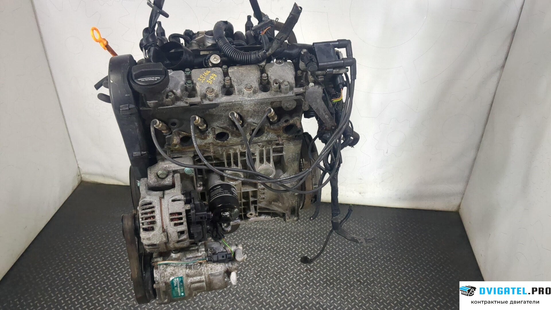 Двигатель Seat Ibiza 2 1999 - 2002 ANW 1.4 л., Бензин, Инжектор, артикул 8990000